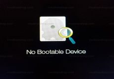 مشکل ارور No Bootable در لپ تاپ