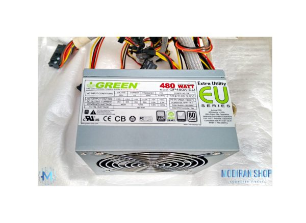 پاور ( منبع تغذیه ) گرین GP480A-EU 480W